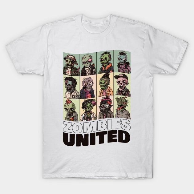 zombies united T-Shirt by Print On Demand✅